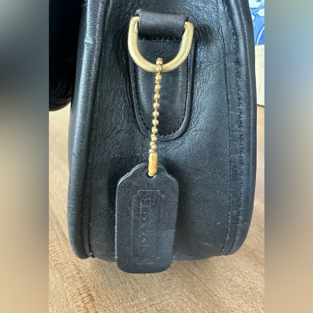 1990’s Rare Vintage Coach Small Plaza Bag Style #9860 - Picture 7 of 16